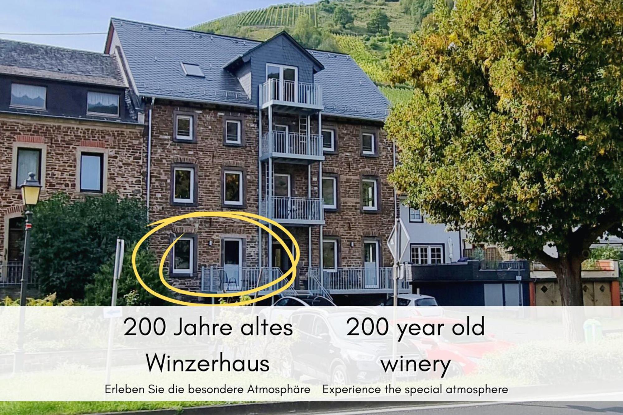 Winzerhaus Am Calmont - Moselidyll Im Winzerhaus Bremm Exterior foto